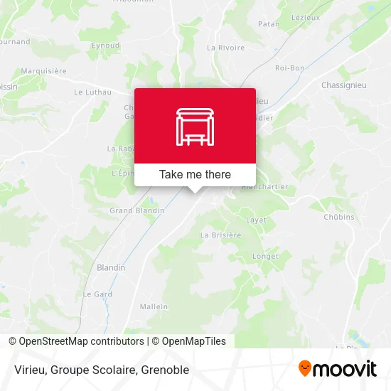 Virieu, Groupe Scolaire map