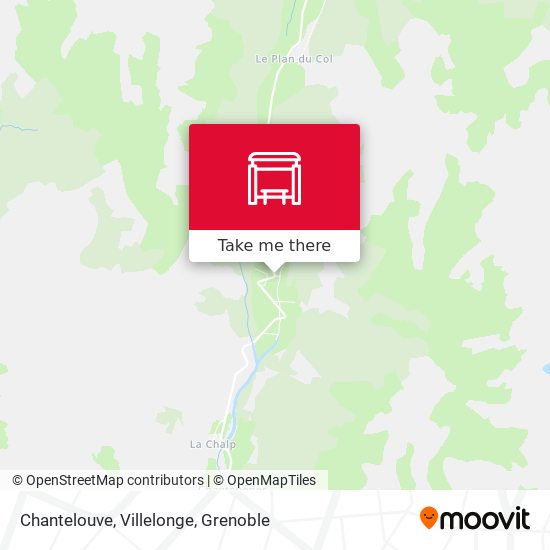 Chantelouve, Villelonge map