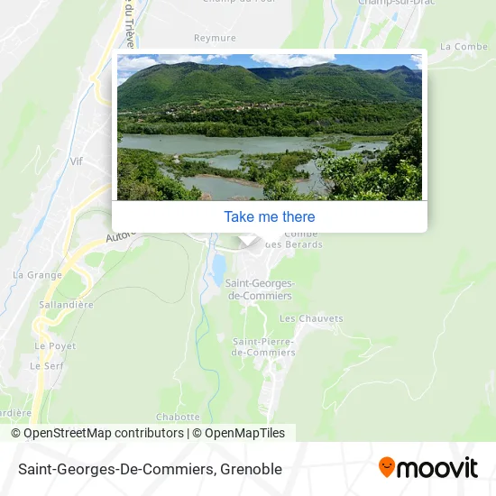 Saint-Georges-De-Commiers map