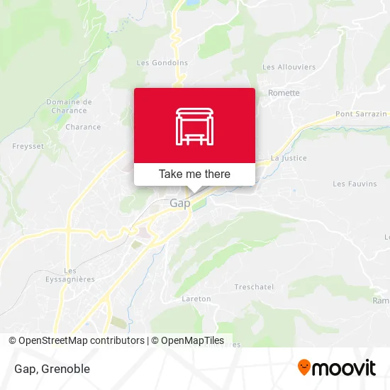 Gap map