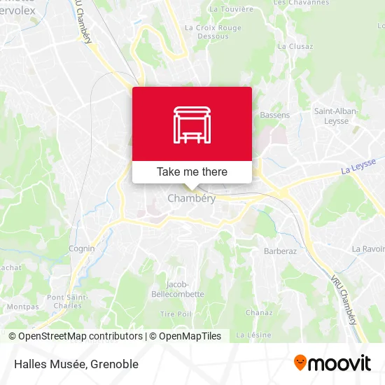 Halles Musée map