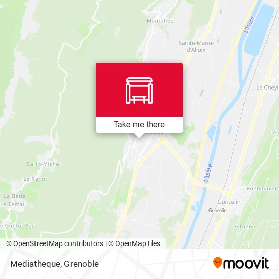 Mediatheque map