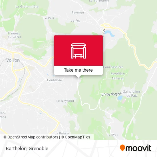 Barthelon map