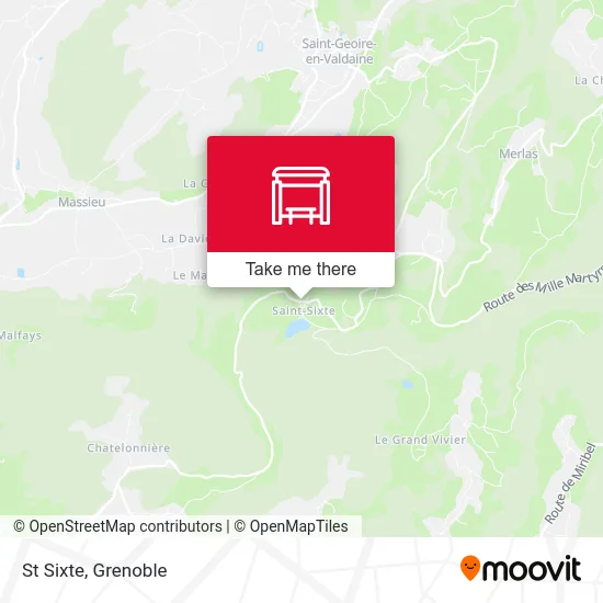 St Sixte map
