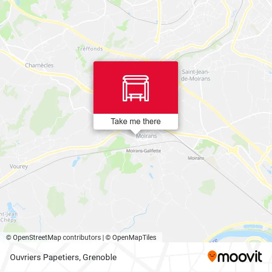 Ouvriers Papetiers map