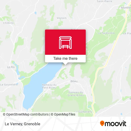 Le Verney map