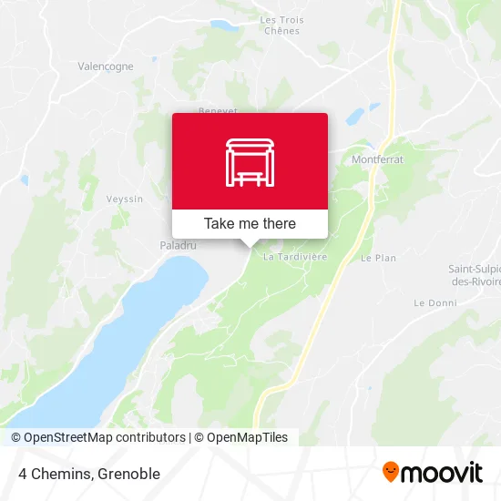 4 Chemins map