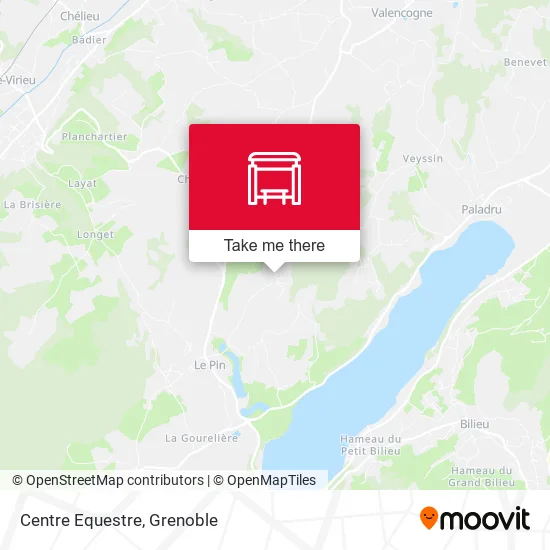 Centre Equestre map