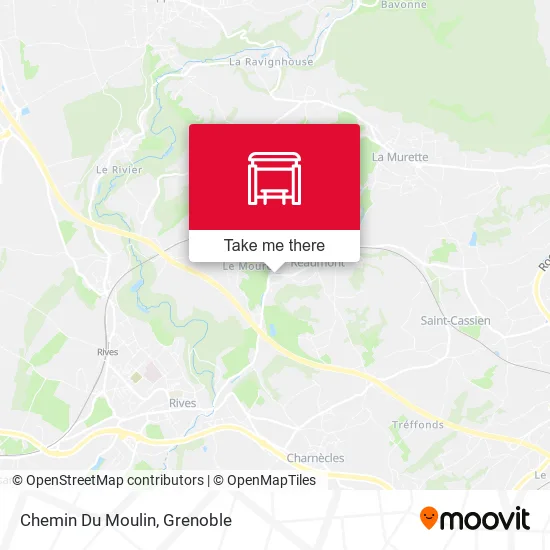 Chemin Du Moulin map
