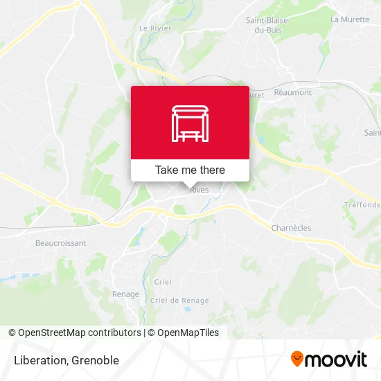 Liberation map