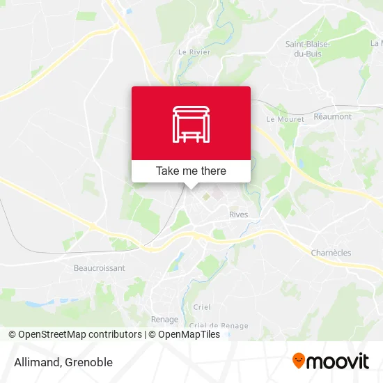 Allimand map