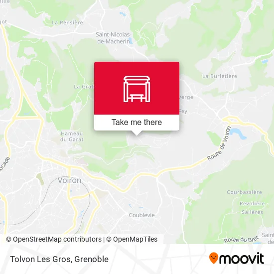 Tolvon Les Gros map