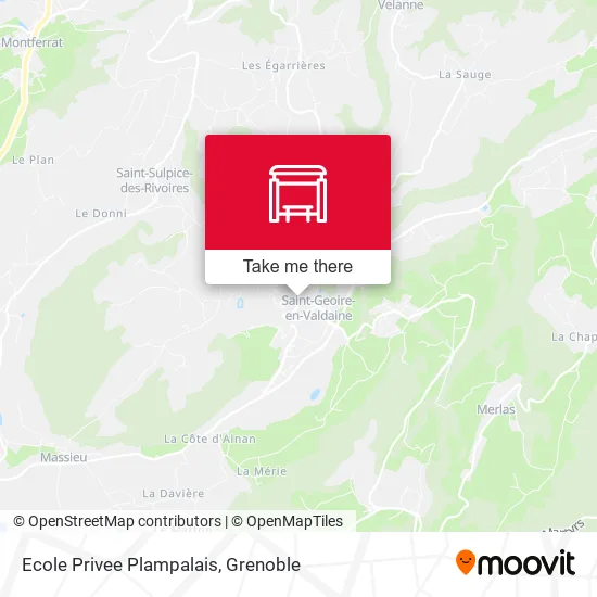 Ecole Privee Plampalais map