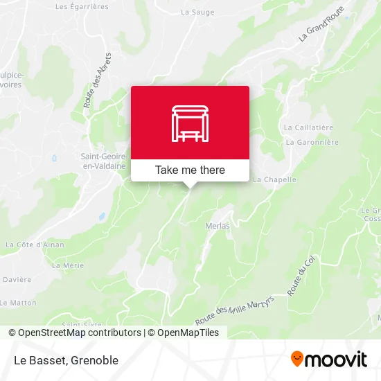 Le Basset map
