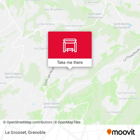 Le Grosset map