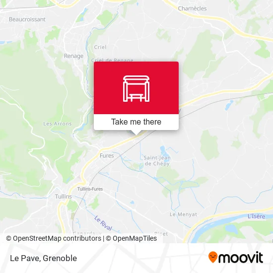 Le Pave map