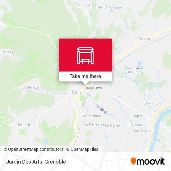Jardin Des Arts map