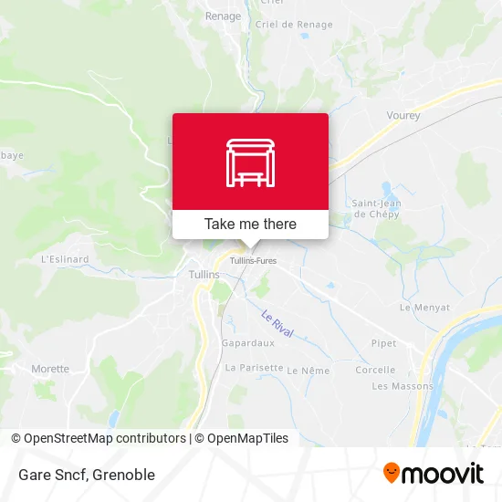 Gare Sncf map