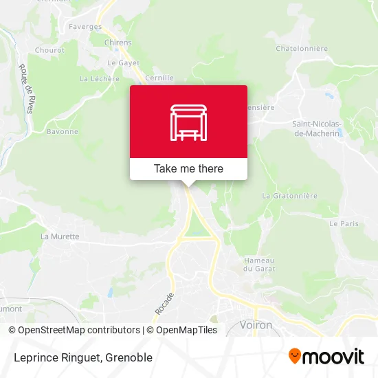 Leprince Ringuet map