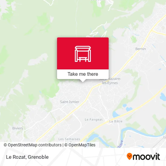 Le Rozat map