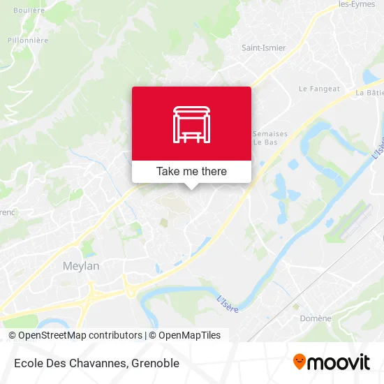 Ecole Des Chavannes map