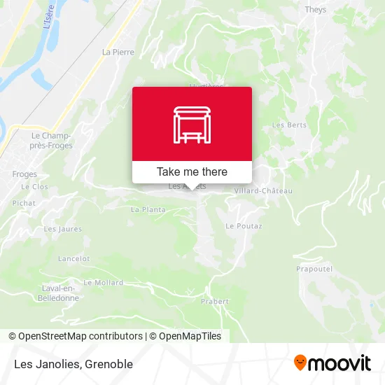 Les Janolies map