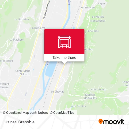Usines map