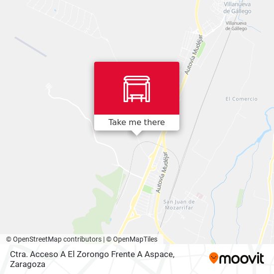 Ctra. Acceso A El Zorongo Frente A Aspace map