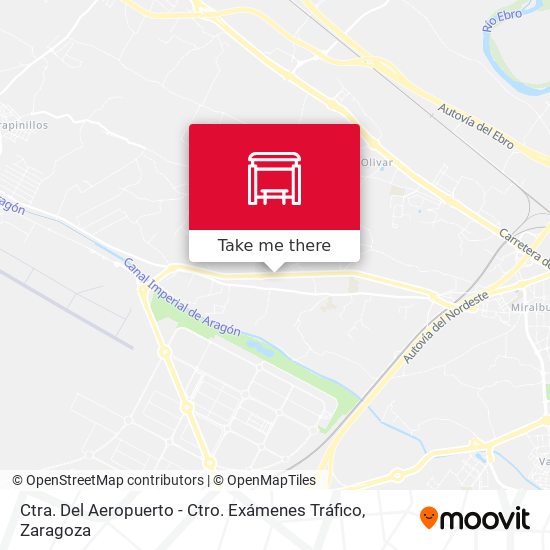 Ctra. Del Aeropuerto - Ctro. Exámenes Tráfico map