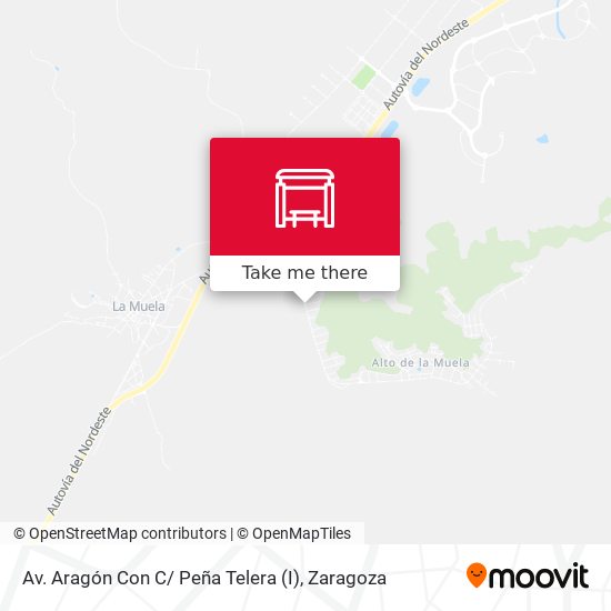 Av. Aragón Con C/ Peña Telera (I) map
