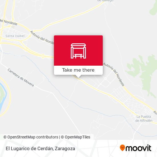 El Lugarico de Cerdán map