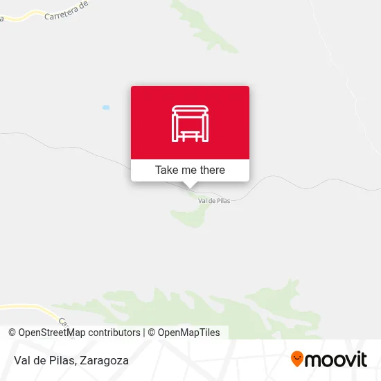 Val de Pilas map