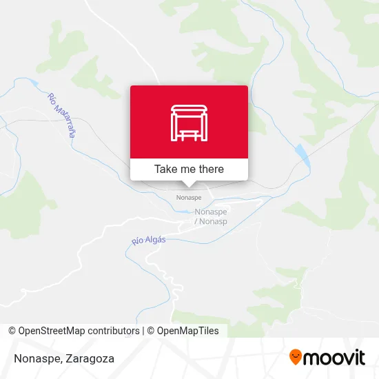 Nonaspe map