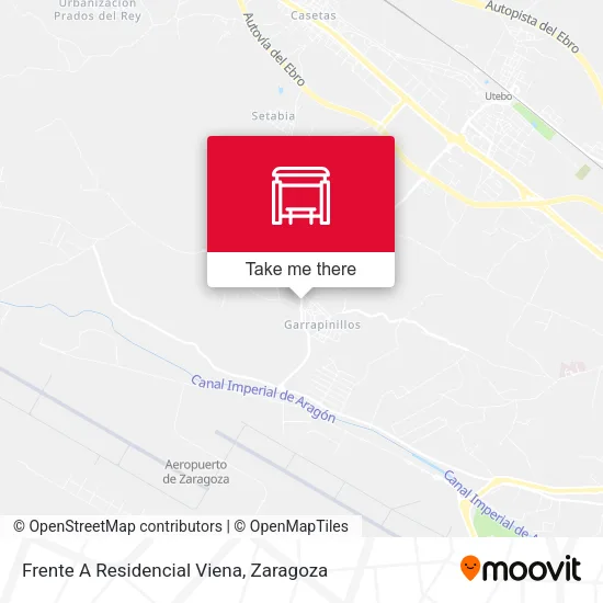 Frente A Residencial Viena map