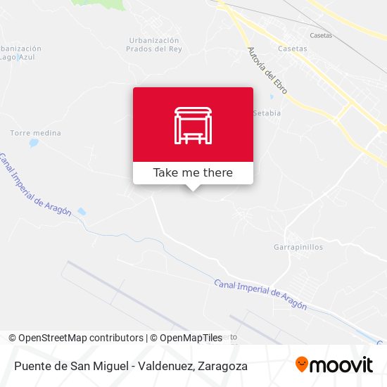 mapa Puente de San Miguel - Valdenuez