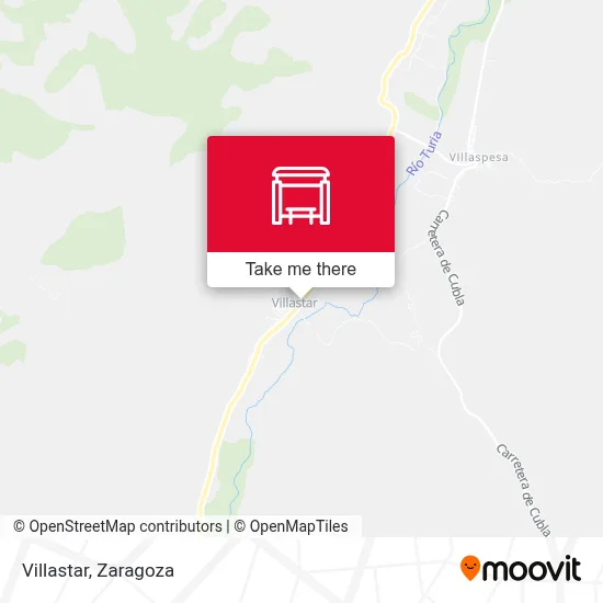 Villastar map
