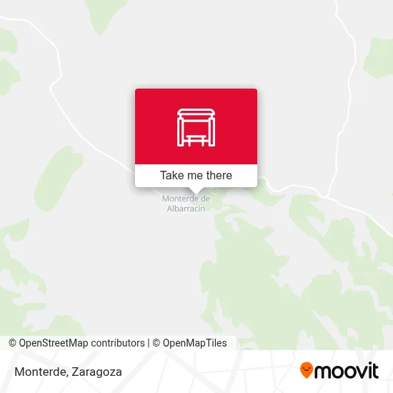 Monterde map