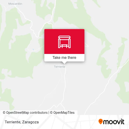 Terriente map