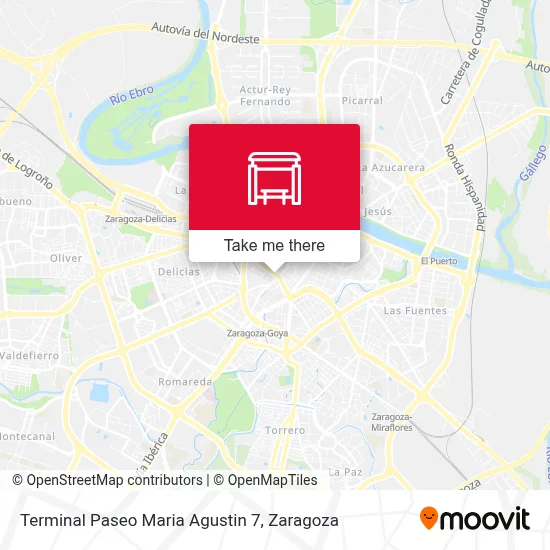 Terminal Paseo Maria Agustin 7 map