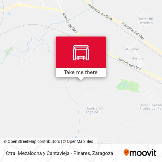 Ctra. Mezalocha y Cantavieja - Pinares map
