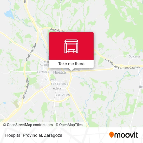 Hospital Provincial map