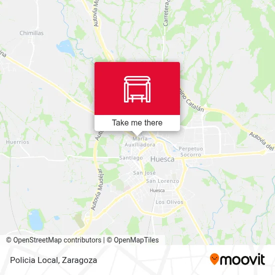 mapa Policia Local