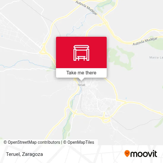 Teruel map