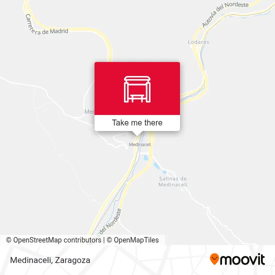 Medinaceli map