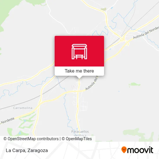 La Carpa map