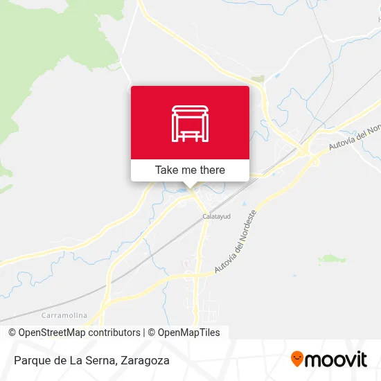 mapa Parque de La Serna