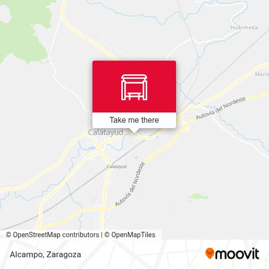 Alcampo map