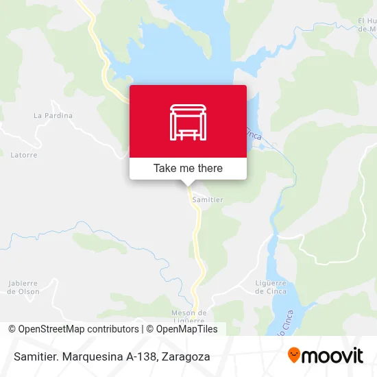 Samitier. Marquesina A-138 map