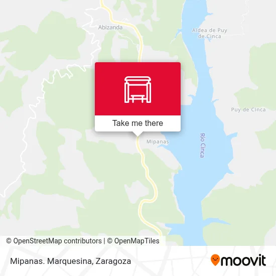 Mipanas. Marquesina map