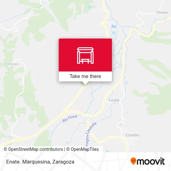 Enate. Marquesina map